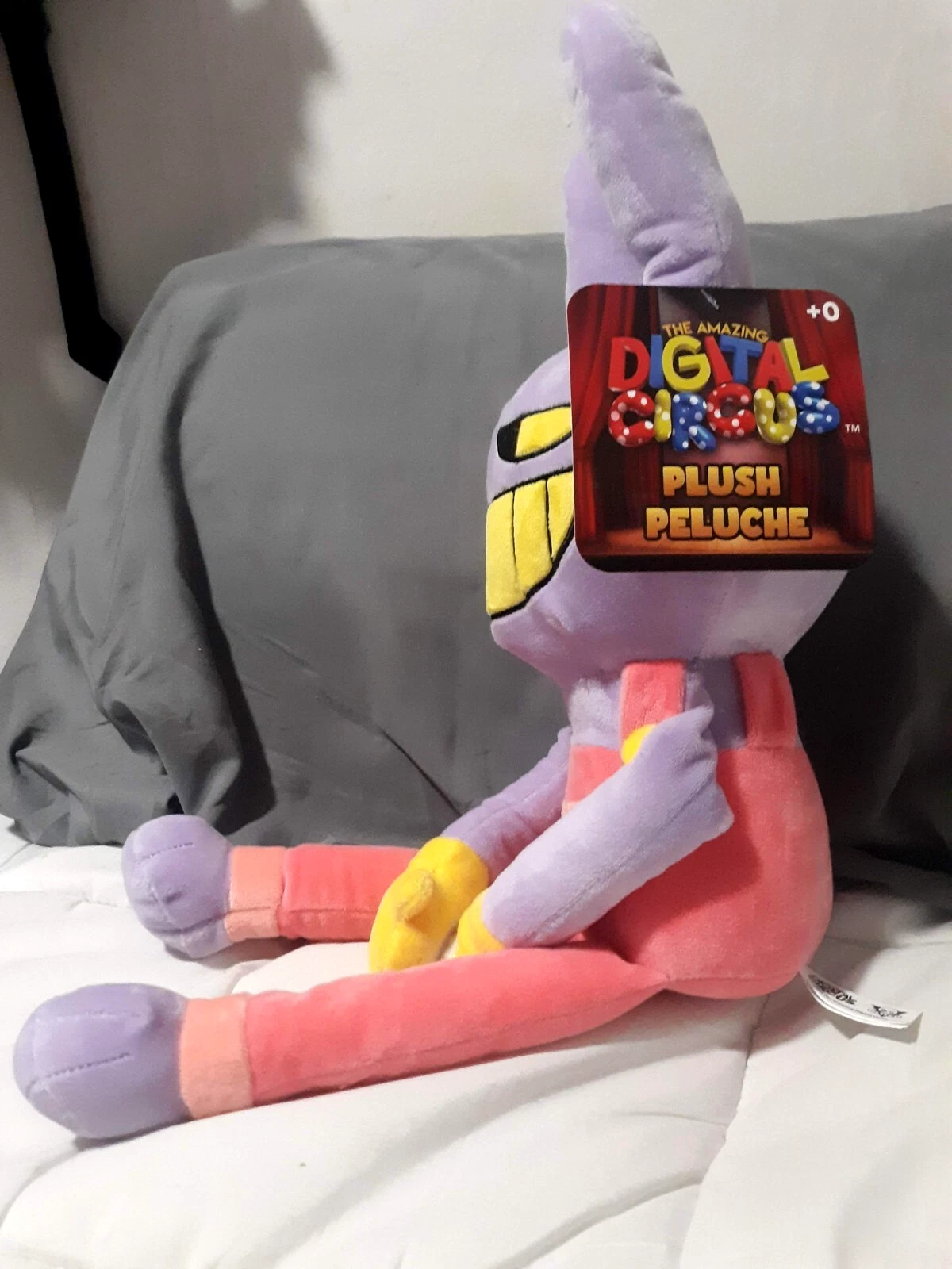 2025 10インチ Just Toys Intl。 ザ アメージング デジタル サーカス-ジャックス ぬいぐるみ NWT - 画像4/6