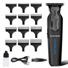 Professional Electric Hair Clippers for Men Cordless Beard Trimmer Kit Kikido