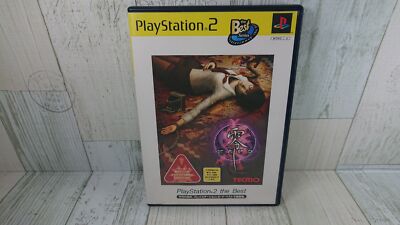PS2 Zero The Best Edition - Fatal Frame - Japan Version - Tecmo Horro Game USED