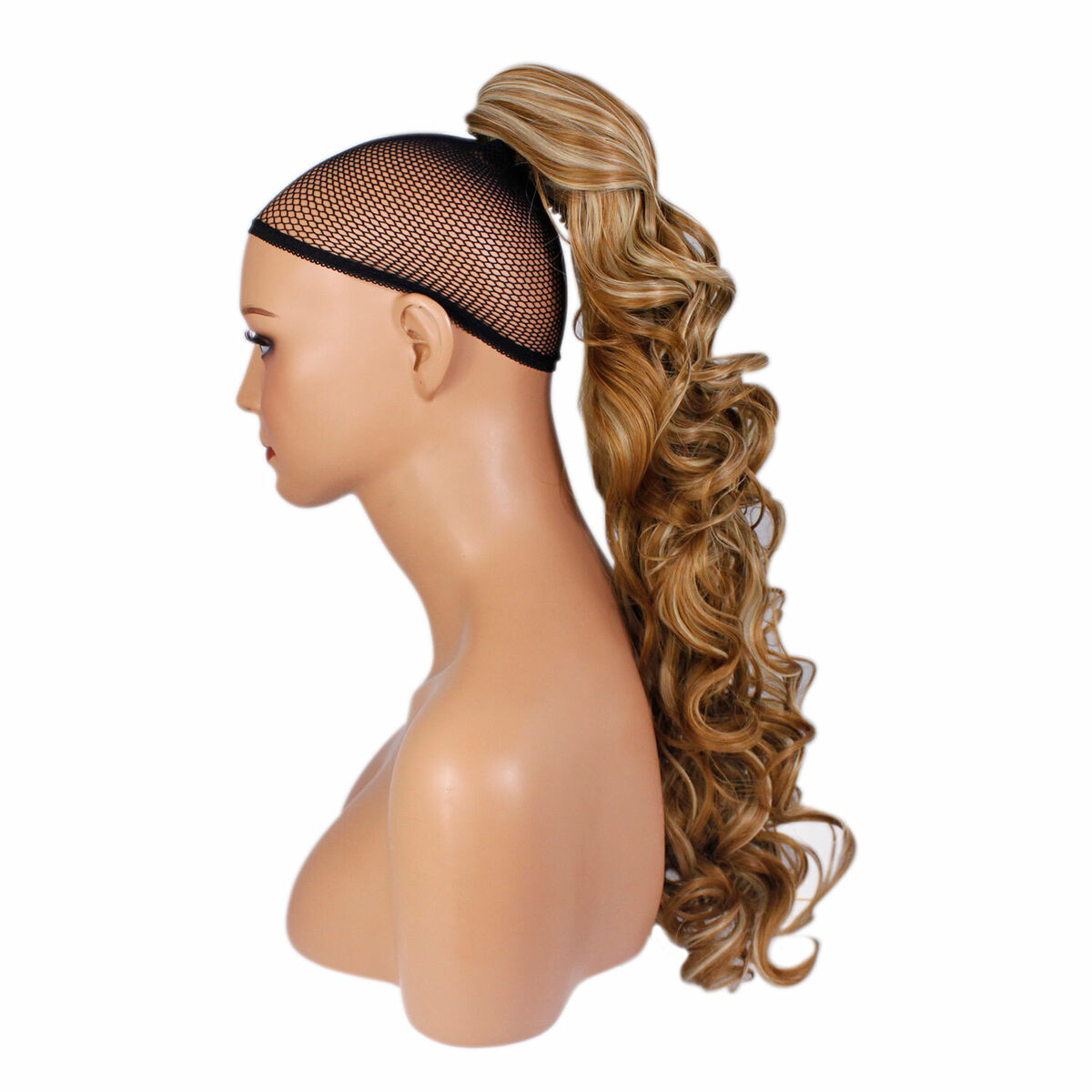 PONYTAIL Clip In On Hair Extensions REVERSIBLE - CLAW CLIP 4