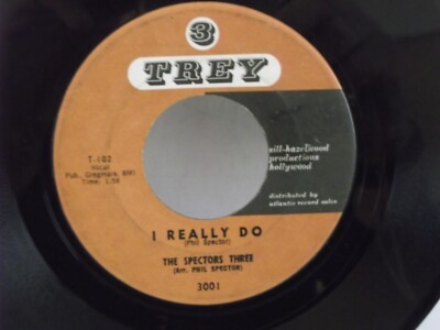The Spectors Three,Trey 3001,''I Know Why'',US,7'' 45,1959 doowop, Phil Spector,M-