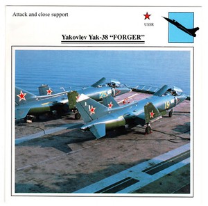 USSR Yakovlev Yak-38 "FORGER" - Edito Service Military Aircraft