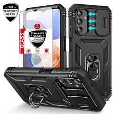 For Samsung Galaxy A35 A25 A15 A54 A14 5G Shockproof Case Screen Glass Protector