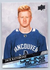 JACK RATHBONE RC YOUNG GUNS 2020-21 UPPER DECK 20-21 NO 717        83958