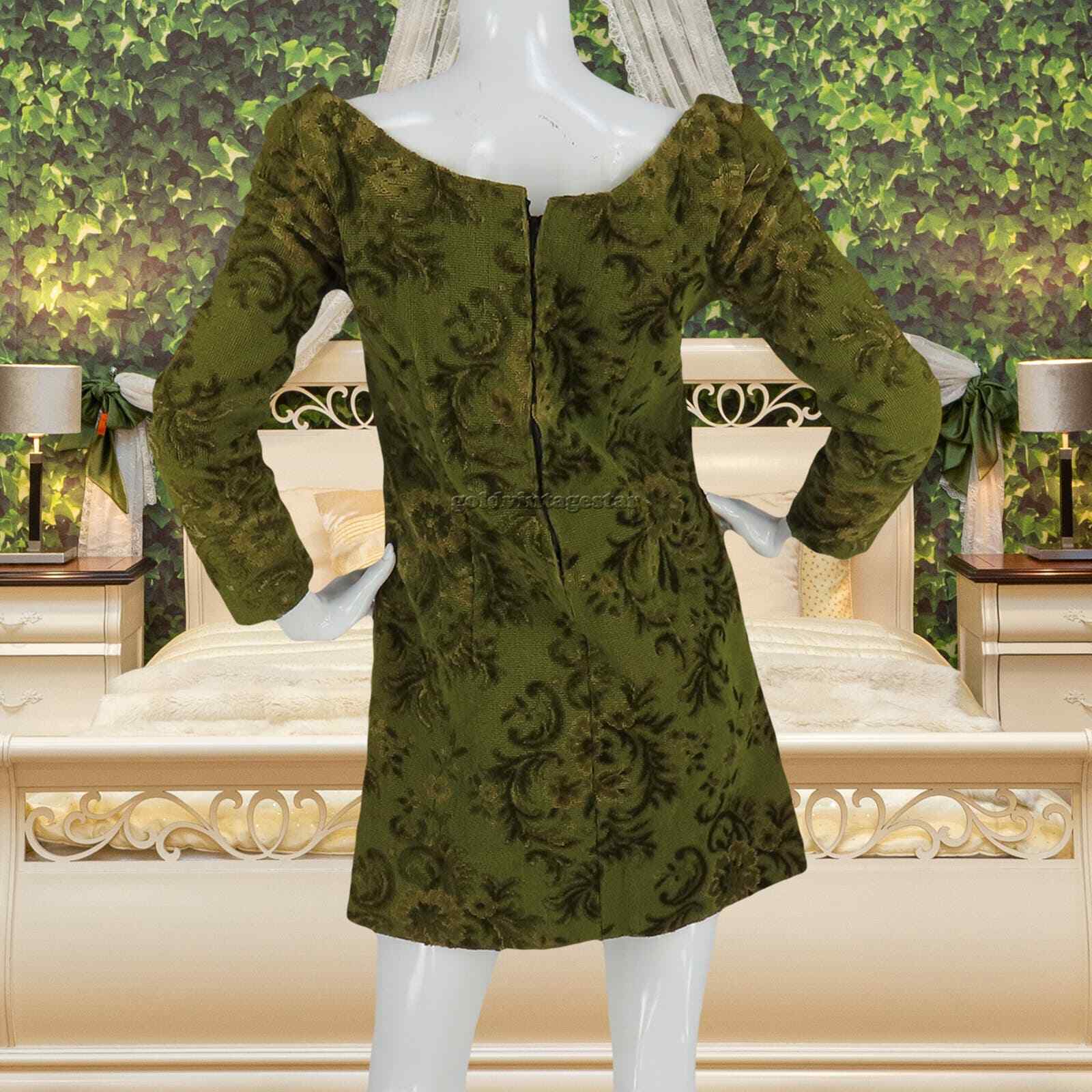 60s 70s Vintage Cottagecore Heavy Carpet Tapestry Rug… Gem