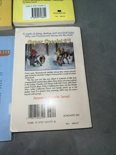 9 X The Babysitters Club Ann M Martin Apple Paperbacks Books 1988 -1993 VINTAGE - Picture 20 of 23