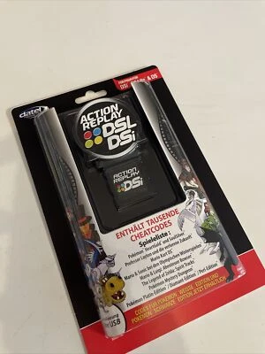 NEUF NEW action replay AR nintendo DS DSI code triche pokémon zelda mario animal