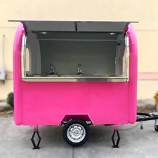 Professional Design Crepes Catering Cart Snow Cone Cart Bar Kiosk Food Trailer