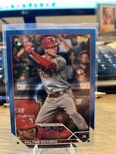 2023 Topps Series 2 - Dalton Guthrie #398 Blue Foil /999 (RC)