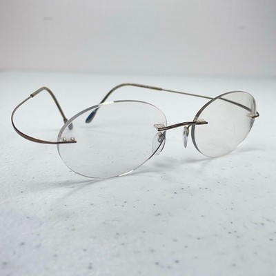 Silhouette Eyeglasses, Frames Only, 5515 70 5040, ..-17-140 Titanium Austria