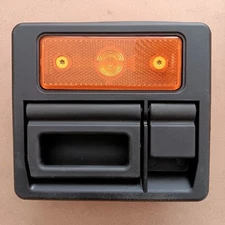 LOCKER DOOR / SIDE FLAP HANDLE (OPEN TYPE) inc. 24v LED marker, key & barrel