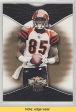 2009 Topps Triple Threads Gold 39/99 Chad Johnson Chad Ocho Cinco #84 READ 0af