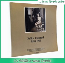 catalogo di mostra Torino 1985 arte Lamberti FELICE CASORATI 1883-1963 Fabbri