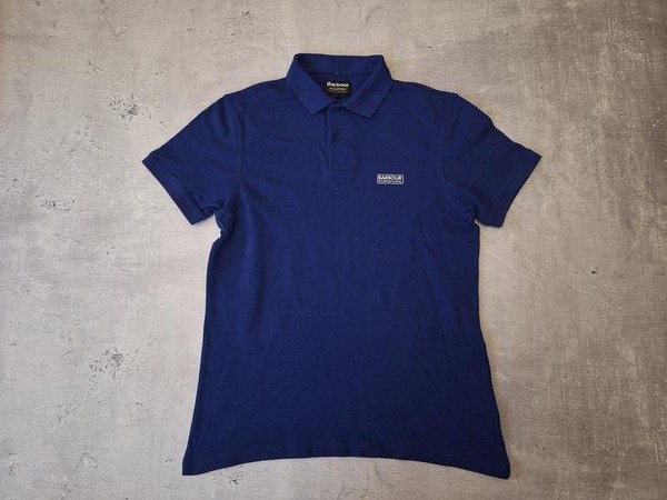 Men Barbour Polo Navy 40 /L / 48