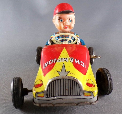 Kanto Toys Japan Réf 23864 - Voiture Champion Tole Mécanique 15cm - Picture 5 of 7
