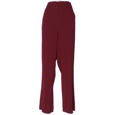 Twinset, Palazzohose, Größe: 42, Rot, Acetat/Polyester/Viskose, Einfarbig #Yuz