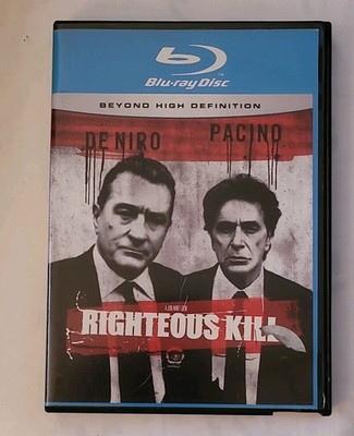 Anchor Bay Righteous Kill Blu-ray Robert De Niro Al Pacino Thriller Commentary