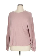 Olive and Oak Women Pink Pullover Sweater XL