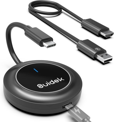 SUIDEK Wireless HDMI Transmitter and Receiver, USB-C zu HDMI Extender mit PD3.0