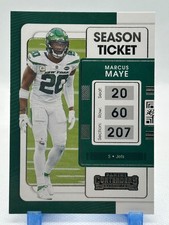 Marcus Maye 2021 Panini Contenders #77 - New York Jets