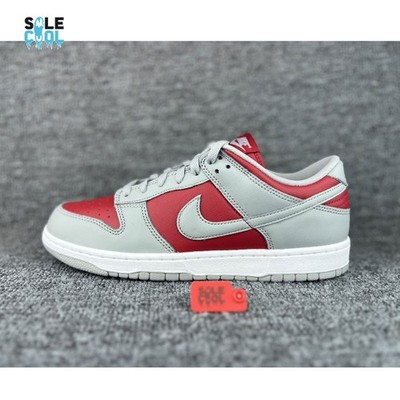 Nike Dunk Low CO.JP 'Ultraman' Grey Silver Red White Men's Shoes FQ6965-600