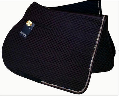 EQuest Cotton Classic plus Twin Kordel + Strass Schabracke Größe WB/Full