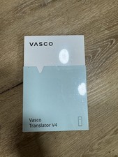 Vasco V4 Voice Translator 108 Languages Instant Translation Pearl White NEW