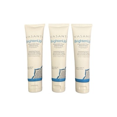 Vasanti Brighten Up Exfoliator Enzymatic Face Rejuvenator 2.12 oz NEW Not Sealed