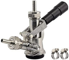 Keg Coupler, Sankey D Tap with 304 Stainless Steel Probe, Keg Coupler D System w