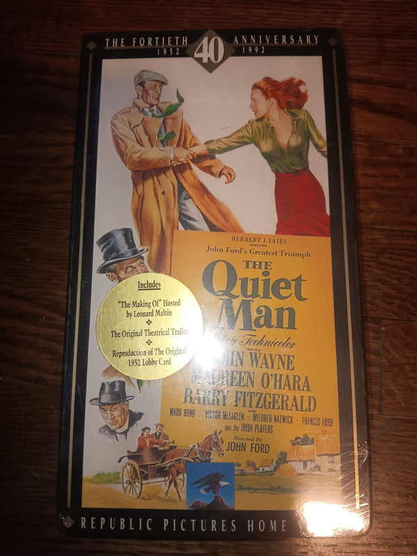 Quiet Man (VHS, 1952) Brand New Sealed