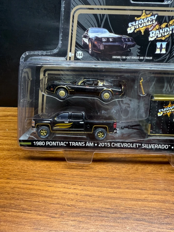 GREENLIGHT Smokey And The Bandit II Trans Am/Chevy Pickup Hitch And Tow Set 1:64 - Image 3 of 4