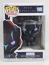 Funko Pop Solo Leveling Igris #1985 Animation Vinyl Damaged Box w/Protector