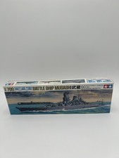 Tamiya Japanese Battleship Musashi 1/700 Ship Model Kit Gray Waterline WWII
