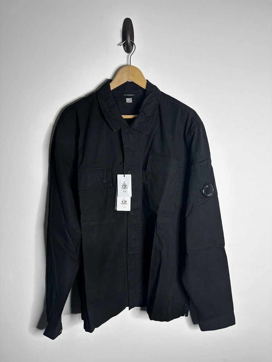 Company Black Gabardine Overshirt XXXL P2P) BNWT