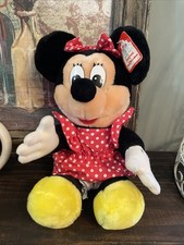 Disneyland Walt Disney World Vintage Minnie Mouse Plush