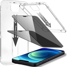 2 Pack for iPhone 12/12 Pro Privacy Screen Protector 6.1 Inch