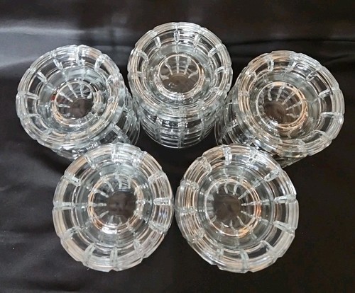 SET DI 5 BICCHIERI PER BICCHIERI HIGHBALL PESANTI CECHI SKLO UNION WAFFLE BLOCK 1690/150 - Foto 6 di 6