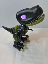 Spin Master Zoomer Chomplingz T-Rex Dinosaur Interactive Toy Black Green - Works