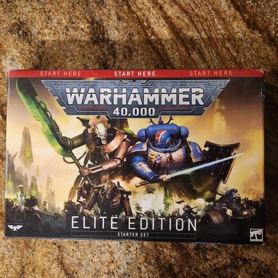 Games Workshop Warhammer 40k Elite Edition Starter Set, New, Free Shipping.