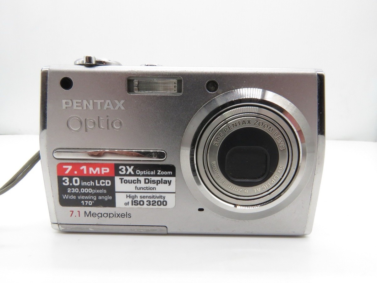 PENTAX Optio T30 7.1MP Digital Camera Touch Screen - Read | eBay