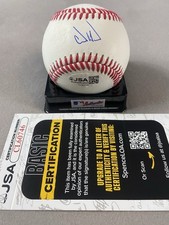SAN FRANCISCO GIANTS- CARSON WHISENHUNT AUTOGRAPH ROLB BASEBALL JSA CL60746
