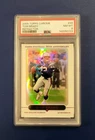 tom brady 2005 topps chrome refractor psa 8