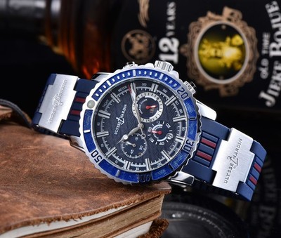 ULYSSE NARDIN diving dial fully functional and working men's watch