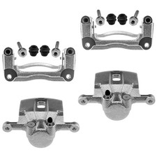 2 Bremssattel hinten für Hyundai Santa Fe II und Halter Hinterachse links rechts