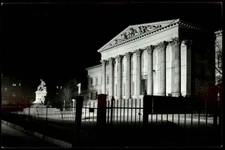 RPPC Hungary ~ Magyar Nemzeti Museum ~ real photo postcard sku639