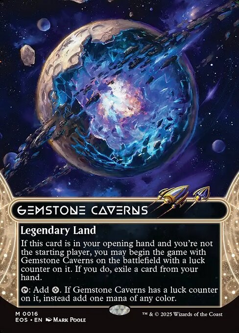 Gemstone Caverns-Edge Of Eternities: Stellar Sights-Borderless-Regular-16-NM