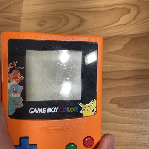 Nintendo Game Boy Color Pokemon Center 3rd Anniversary Edition- Orange Working - Picture 5 of 17