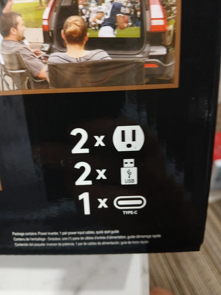 DURACELL HIGH POWER INVERTER 1000 WATT #1567291 NEW SEALED - Image 4 of 4