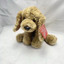 Gund Puddles Plush Dog Puppy Red Collar Small Stuffed Animal 8  NWT