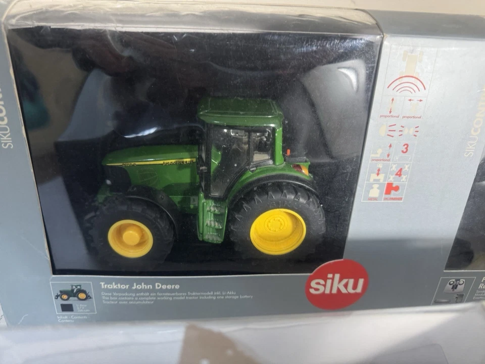 1:32 Siku Control Tractor Bundle x2 John Deere 6920 & Fendt 930 Models 6753 6754 - Image 2 of 4